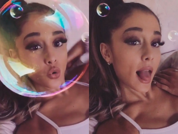 Ariana grande makes herself pours water fan compilation