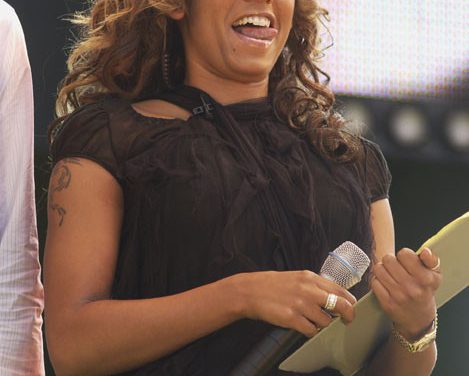 Melanie Brown (Scary Spice) Tongue