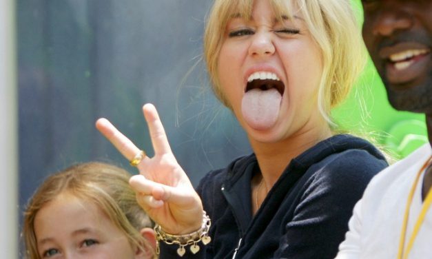 Miley Cyrus Tongue