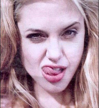 Angelina Jolie Tongue