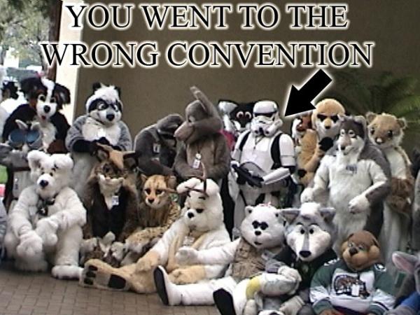 You went to the wrong convention!