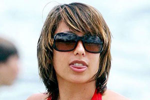 Cheryl Burke Tongue