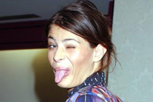 Isabeli Fontana Tongue