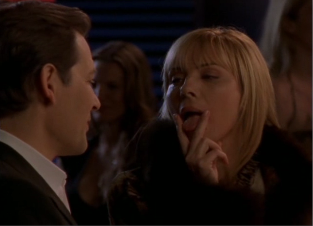 Kim Cattrall Tongue
