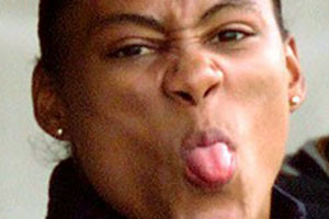 Marion Jones Tongue