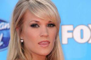 Carrie Underwood Tongue