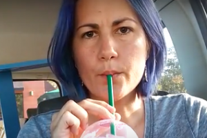 Christy Eats It #1 – Starbucks Unicorn Frappuccino