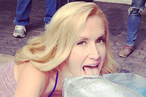 Angela Kinsey Tongue