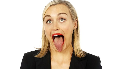 Taylor Schilling Tongue