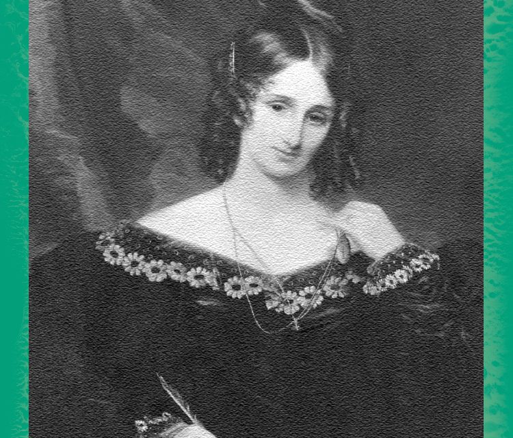 Women in Horror Trading Cards: Mary Shelley