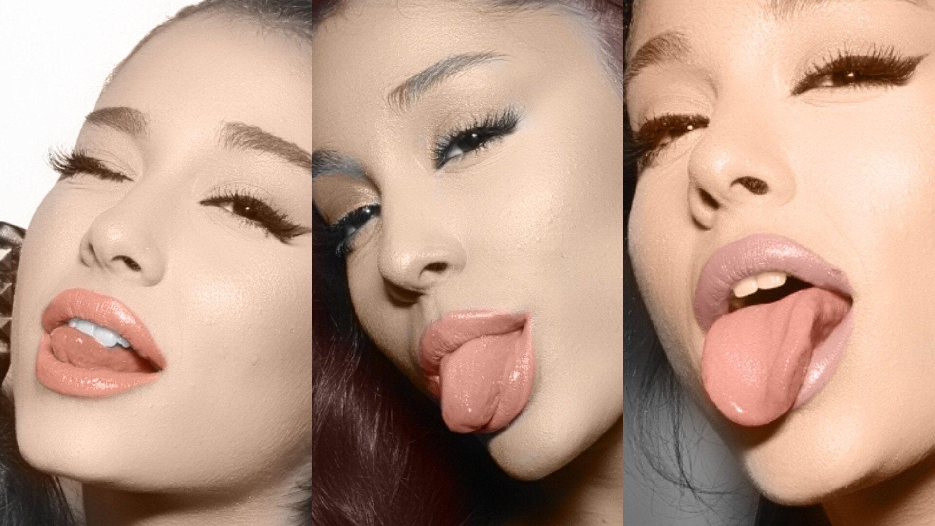 Ariana grande tongue out