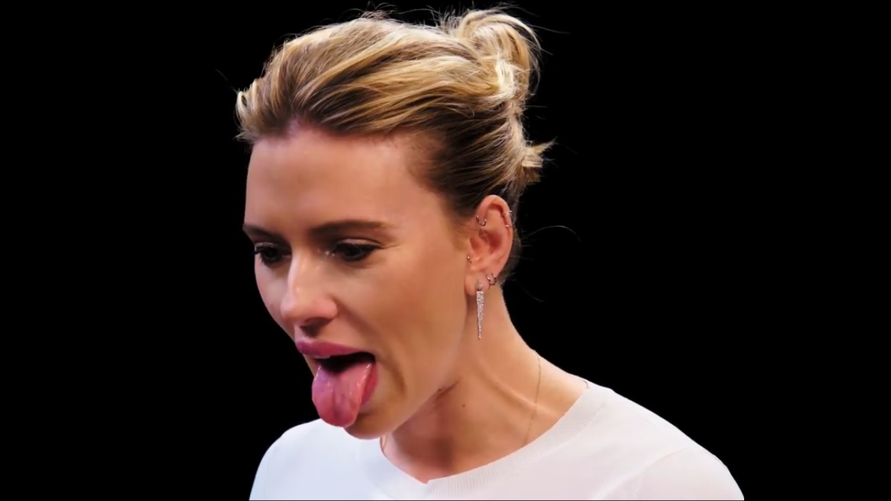 Scarlett Johansson Tongue - Superficial Gallery.