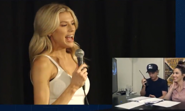 Charlotte McKinney does Stand Up and I hate David Spade