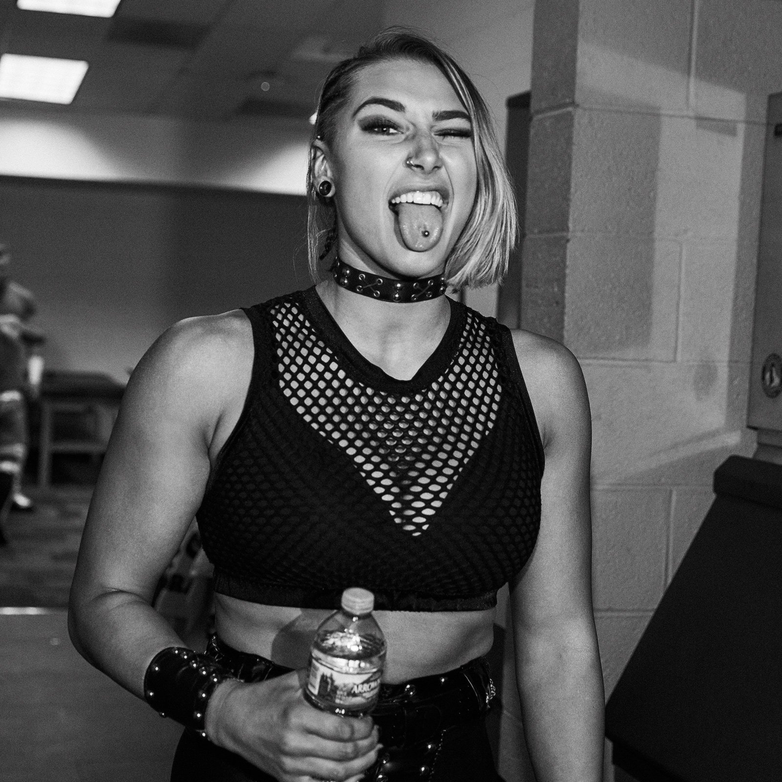 Her real name is Demi Bennett but we are going to... rhea ripley. 